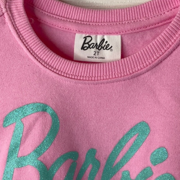Barbie - Girl's Pink Sweater Size 2T - Picture 4 of 8